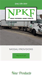 Mobile Screenshot of nassauprovisions.com